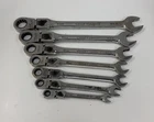 Craftsman Usa 7PC Sae Locking Flex Ratcheting Wrench Set -gk-g 42483 42482 42481 Used. Price: $185.95.