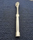 Proto 5249XLHS: 3/8'' Drive Ratchet Handle Aerospace Pear Head Chrome, 8.1/2'' Open. Price: $81.96.