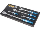 Titan 12175 5PIECE 90TOOTH Swivel Head And Flat Ratchet Set New. Price: $227.42.