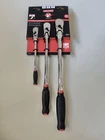 Craftsman V-series 1/4 3/8 1/2 Drive Comfort Grip Long Flex Head Ratchet Set New. Price: $179.98.