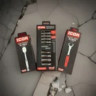 Icon Professional Ratchets And Sockets Metric 1/4 New. Price: $99.99.