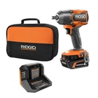 Ridgid R86215K 18V 2700RPM Cordless Impact Wrench W/li-ion Battery Charger New. Price: $139.99.