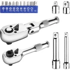 72-TOOTH Dual-head Ratchet & Extension Bars For Flexible Repair Solutions New. Price: $42.71.