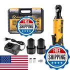Aowei 3/8 Cordless Ratchet Wrench Set Electric 12V Power New. Price: $80.67.