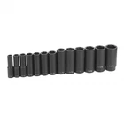 Grey Pneumatic 1312D 1/2" Drive 13-PIECE Deep Set New. Price: $92.78.