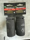 New Gearwrench 3/4 6PT Deep Impact Socket 2PC. 1-1/8 84869 & 1-3/16 84870. Price: $20.00.