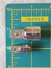 Proto Drive Size Adapter, J5256 & J5253, 1/4"F-3/8"M 3/8"F-1/2"M (set Of 2) Used. Price: $14.00.