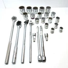 12-POINT Socket Set With Extenders And Ratchet Wrenches Wright, Williams, Urrea Used. Price: $269.95.