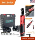 Aoben 3/8'' Cordless Electric Ratchet Wrench Set - Torque, Speed & Convenience New. Price: $148.31.