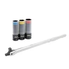 Hb Wheel Protector Impact Socket & Dual-drive Breaker Bar Set KKM001-U 1/2"... New. Price: $64.45.