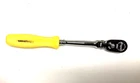 New Snap-on 1/4" Drive Yellow Hard Grip Flex Head Ratchet THLFD72HV. Price: $149.99.