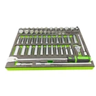 Vim 52PC Master 3/8" Dr Socket Ratchet Set Sae & Metric W/tray SMS600 New. Price: $296.20.