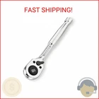 Workpro Low-profile 1/4-INCH Drive Ratchet, 90-TOOTH Quick-release Wrenc New. Price: $21.04.
