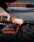 Vevor 3/8" Cordless Ratchet Wrench, 240 Rpm, 33 Ft-lbs, 2X 2.0AH Battery Kit New. Price: $65.99.