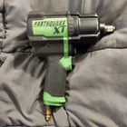 1/2" Composite Earthquake Xtreme Torque Air Impact Wrench Green EQ12GXT Used. Price: $29.95.
