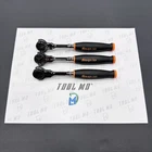 Snap-on Tools Orange 3PC 1/4" 3/8 & Bit Drive Swivel Head Ratchet Set FHCNF72 New. Price: $509.95.
