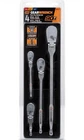 New! Gearwrench Piece 1/4", 3/8" & 1/2" Drive 90 Tooth Flex-head Ratchet Set. Price: $137.95.