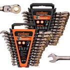 Horusdy 24-PIECE Flex-head Ratcheting Wrench Set Metric And Sae C... New. Price: $135.45.