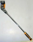 Gearwrench 90T 1/2" 24" Locking Flex Head Long Handle Soft Grip Ratchet 81372T New. Price: $232.49.