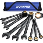 Workpro 9-PIECE Anti-slip Ratcheting Combination Wrench Set, Metric 8-19 Mm, ... New. Price: $71.45.