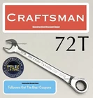 Craftsman 11/16" 12 Point Sae Ratcheting Combination Wrench CMMT42566 Chrome New. Price: $14.24.