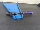 #BO769 Matco Tools Purple Black Chrome AFR68BLFX 1/4 Drive Locking Flex Ratchet Used. Price: $149.95.