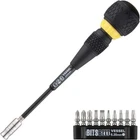 Vessel Ball Grip Ratchet Interchangeable Screwdriver With 10PC Bit Set 2200MBH12 New. Price: $35.99.
