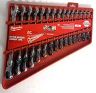 New (48-22-9413) Milwaukee 15PC Sae Flex Head Ratcheting Combination Wrench. Price: $248.99.