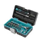 Hb 44-PIECE Socket Set AKM024-U 90-TOOTH Swivel Head Ratchet 1/4-INCH Drive... New. Price: $67.64.