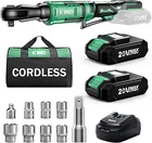 Kimo 20V Cordless Ratchet Wrench 3/8 Set, 74 Ft-lbs 400 Rpm Electric New. Price: $103.99.