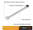 Gearwrench 86940 1/4" 90-TOOTH 12 Point Ratcheting Combination New. Price: $13.99.