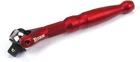 Titan Tools 11320 1/4 In. Aluminum Swivel Head Micro Ratchet, Red New. Price: $21.67.