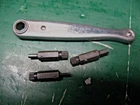 Chapman Tools Cm - 13 Ratchet And Hex Drive Bits (3) Stainless Vintage Usa Used. Price: $10.00.