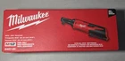 Milwaukee M12 2457-20 Cordless 3/8" Ratchet 12V Tool Only New. Price: $65.00.