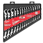 Milwaukee 48-22-9513 Flex Head Ratcheting Metric Combination Wrench Set 15 Pc New. Price: $249.00.