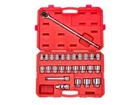 Tekton 3/4 Inch 12 Point Socket And Ratchet Set Case, 26 Piece (19-50 Mm) New. Price: $335.99.