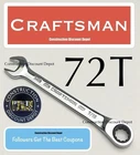 Craftsman 7/16" 12 Point Sae Ratcheting Combination Wrench CMMT42562 Chrome New. Price: $15.36.