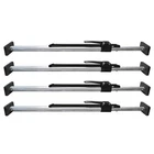 Pack 89.5"-104" Steel Ratcheting Load Bar Lock W/ 2"X4" Pads Van Truck Trailer New. Price: $143.87.