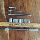 Craftsman 1/2" Drive Sae Socket Breaker Bar Extension Set Usa Used. Price: $99.99.