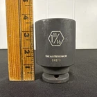 Gearwrench 1-11/16" 3/4" Drive Point Inch Impact Socket 84878 Used. Price: $18.29.
