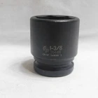Grey Pneumatics 3/4" Drive 1-3/8" Impact Socket 3044R Used. Price: $16.99.