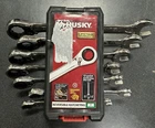 Husky No-flex Wrench Set Reversible Ratcheting 1005665295 New. Price: $39.00.