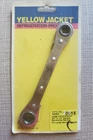Yellow Jacket 60615 Large Valve Wrench, Head Size 1/2" X 3/8" Reversible Ratchet New. Price: $36.88.