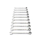 12 Piece 90-TOOTH Point Metric Combination Ratcheting Wrench Set New. Price: $211.65.