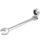 Focmkeas Inch Flex-head Ratcheting Combination Wrench Sae 72 1/2", Silver New. Price: $14.76.