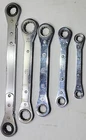 Vintage Mac Tools Sae Ratcheting Box End Wrench Lot Made Usa Used. Price: $88.00.