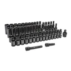 Gearwrench 89095 65 Piece 1/2" Drive Standard Deep Impact Socket Set Sae Mm New. Price: $174.99.
