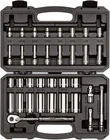 Tekton 3/8 Inch Drive 6-POINT Socket And Ratchet Set, 34-PIECE (1/4-1 In.) New. Price: $163.99.