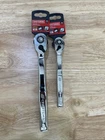 Craftsman 3/8 & 1/2 Full Polish 72 Tooth Ratchets New CMMT99442 And CMMT99431. Price: $40.00.