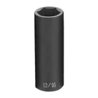 Grey Pneumatic 2026D 1/2" Drive Fractional Deep Impact Socket 13/16 New. Price: $28.32.